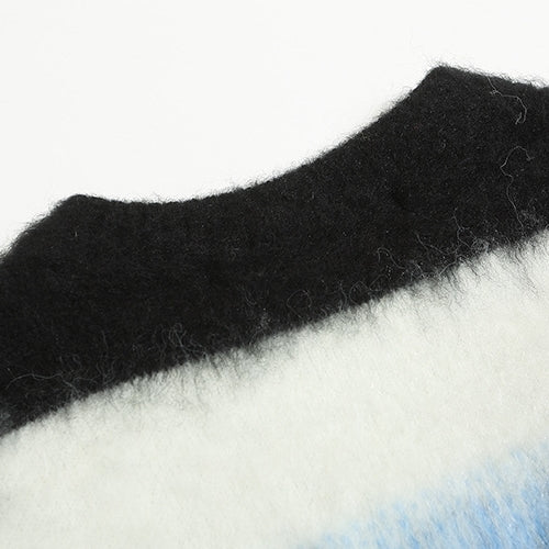 OFF-Whlte Intarsia Knit Sweater#17