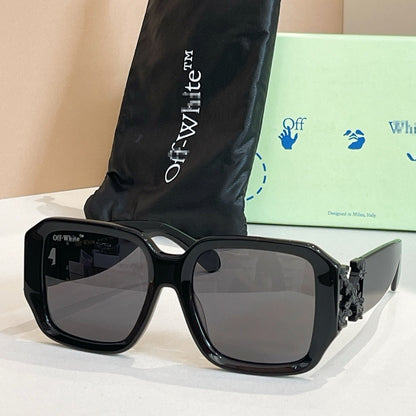 OFF-Whlte Arrow logo sunglasses#001