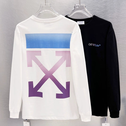 OFF-Whlte Unisex Long-sleeved T-shirt #09