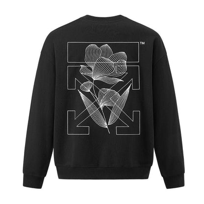 OFF-Whlte Arrow logo sports sweatshirt #1010