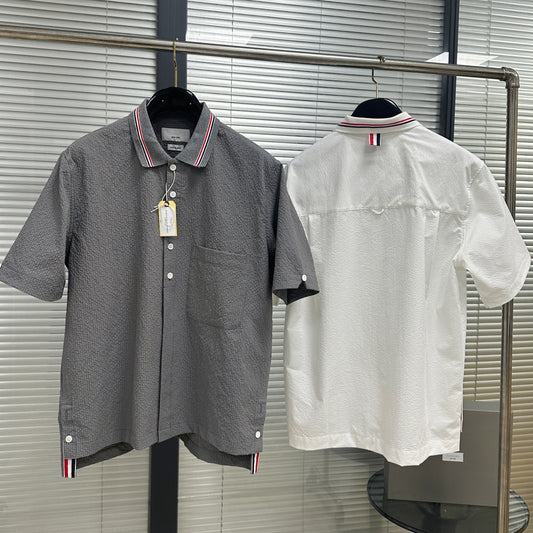 4-Bar Short sleeved shirt#1120