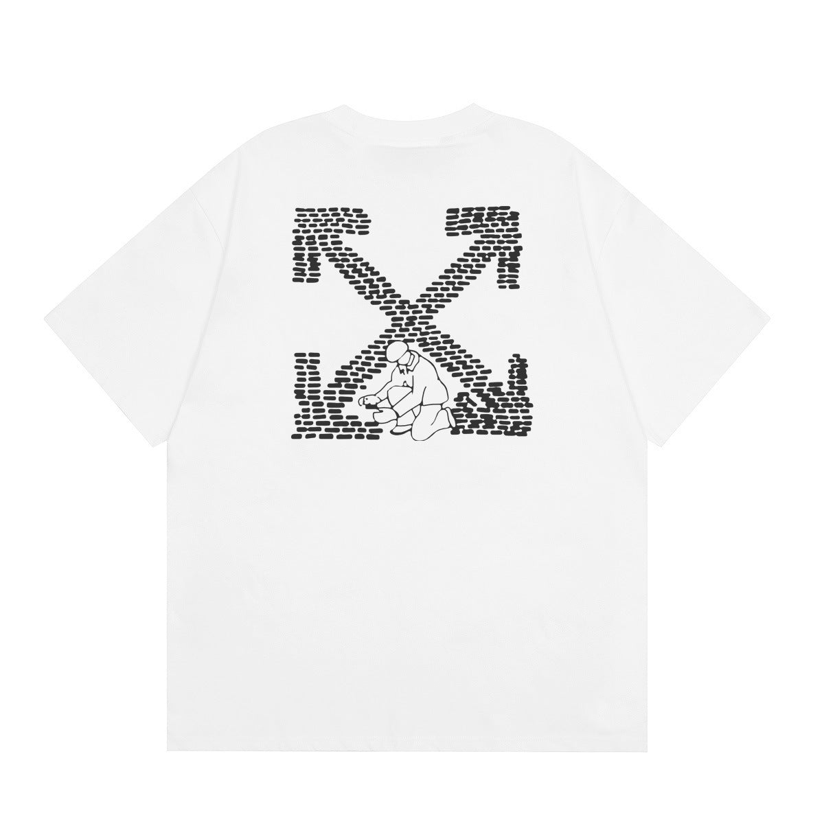 OFF-Whlte Arrow Logo Cotton T-shirt#26