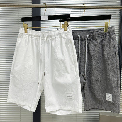 4-Bar Seersucker Sports shorts