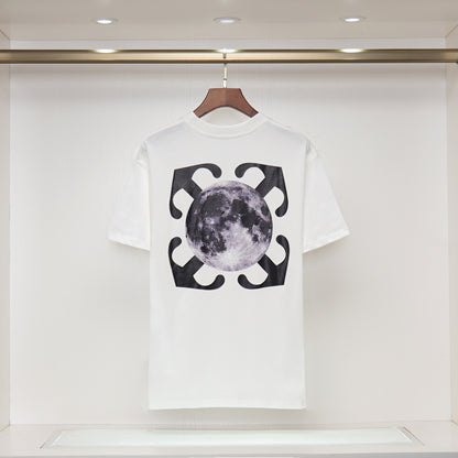 OFF-Whlte Arrow Logo Cotton T-shirt