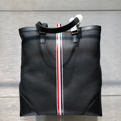 Thom Browne 2025 Men's Leather Briefcase