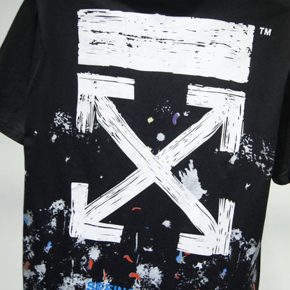 OFF-Whlte Arrow Logo Cotton T-shirt