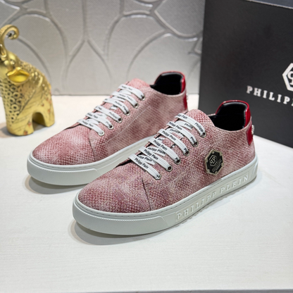 PP Men's Letter-Embellished Sneakers #1100