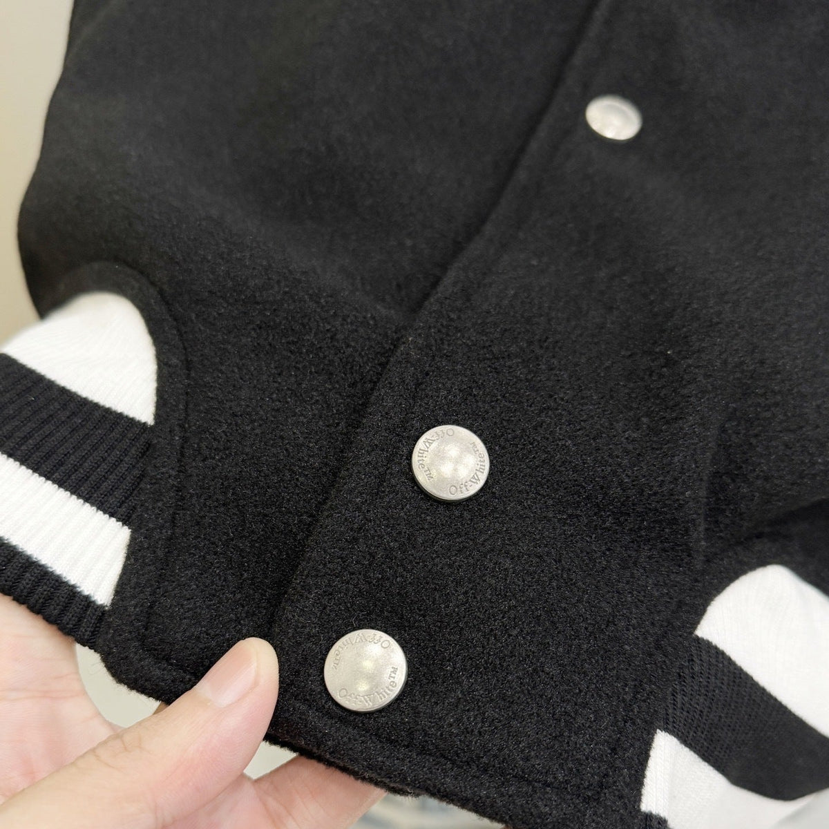 OFF-Whlte Baseball Jacket #33