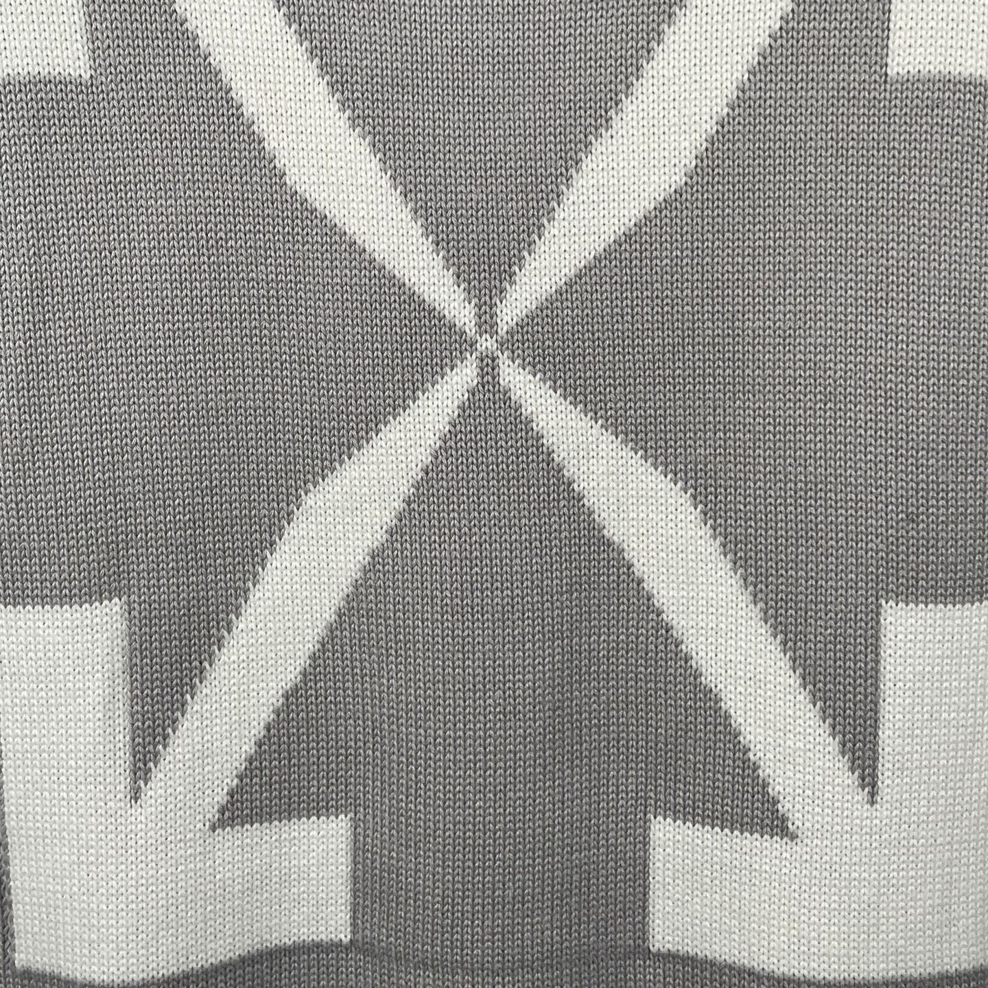 OFF-Whlte Intarsia Knit Sweater#14
