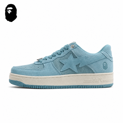 BAPE STA Tokyo Low-Top Sneakers - Light Blue
