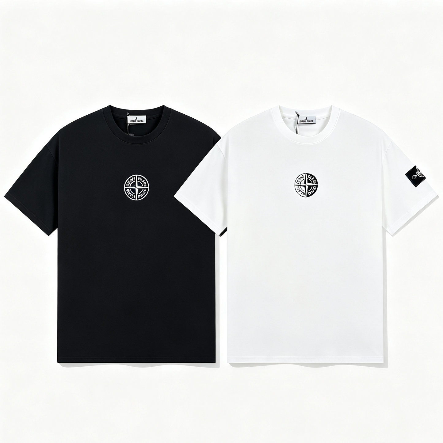 ST0NE lSLAND Pure Cotton T-Shirt #8