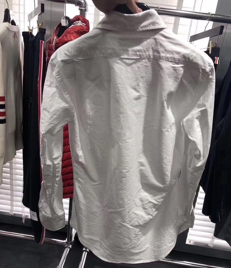 4-Bar Casual Oxford Shirt