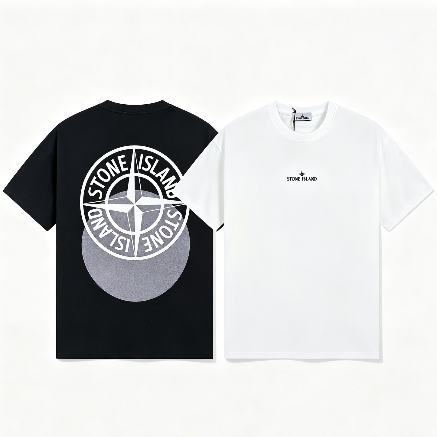 ST0NE lSLAND Pure Cotton T-Shirt #33