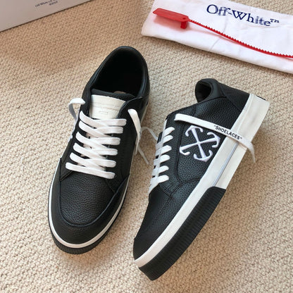 OFF-Whlte Genuine Leather Sneakers#65