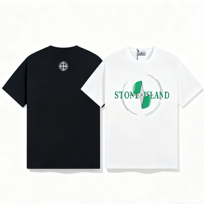 ST0NE lSLAND Pure Cotton T-Shirt #36