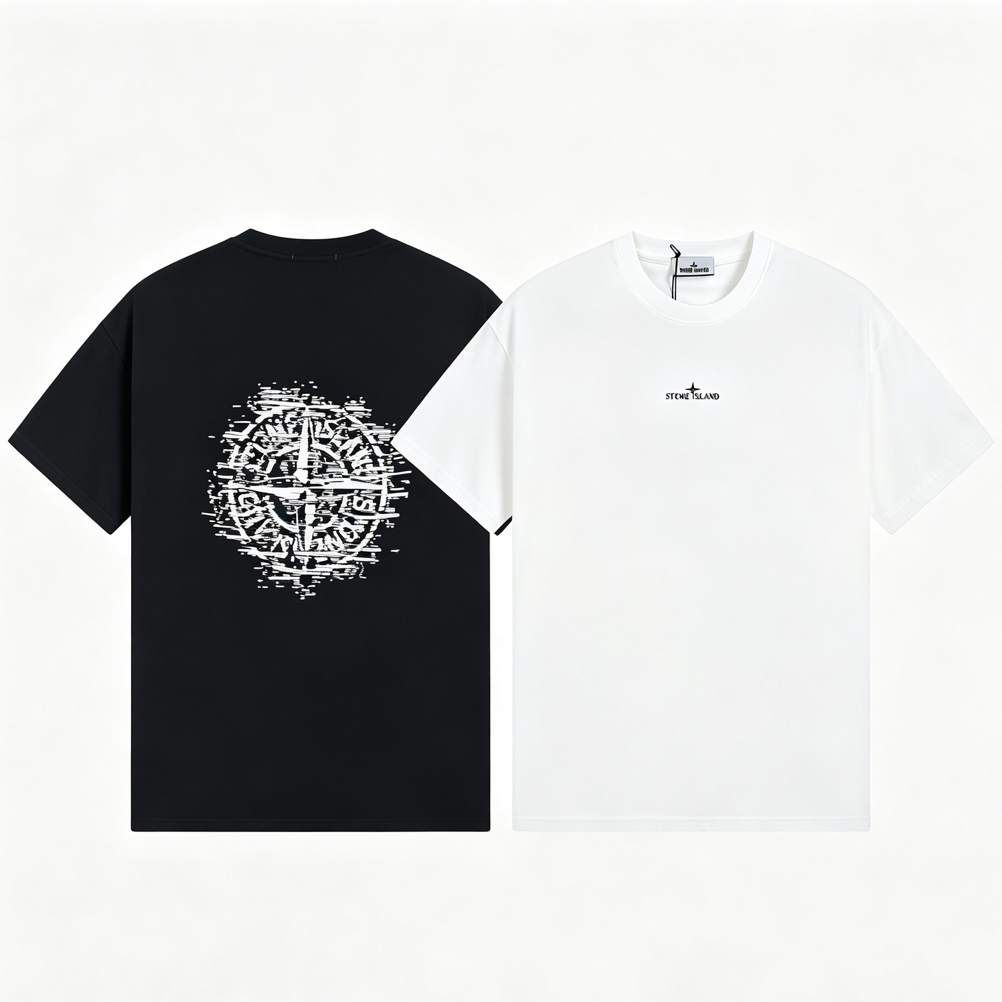 ST0NE lSLAND Pure Cotton T-Shirt #40