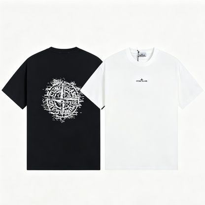ST0NE lSLAND Pure Cotton T-Shirt #40