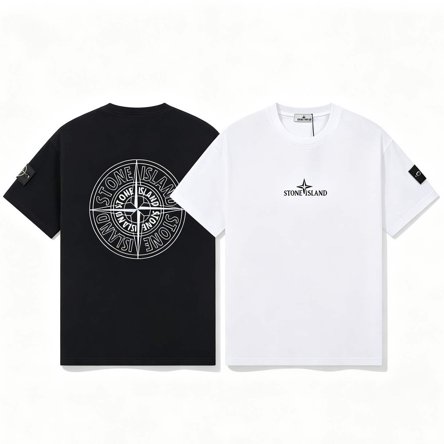 ST0NE lSLAND Pure Cotton T-Shirt #43