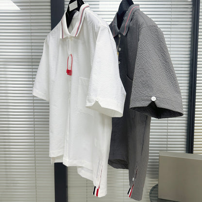 4-Bar Short sleeved shirt#1120