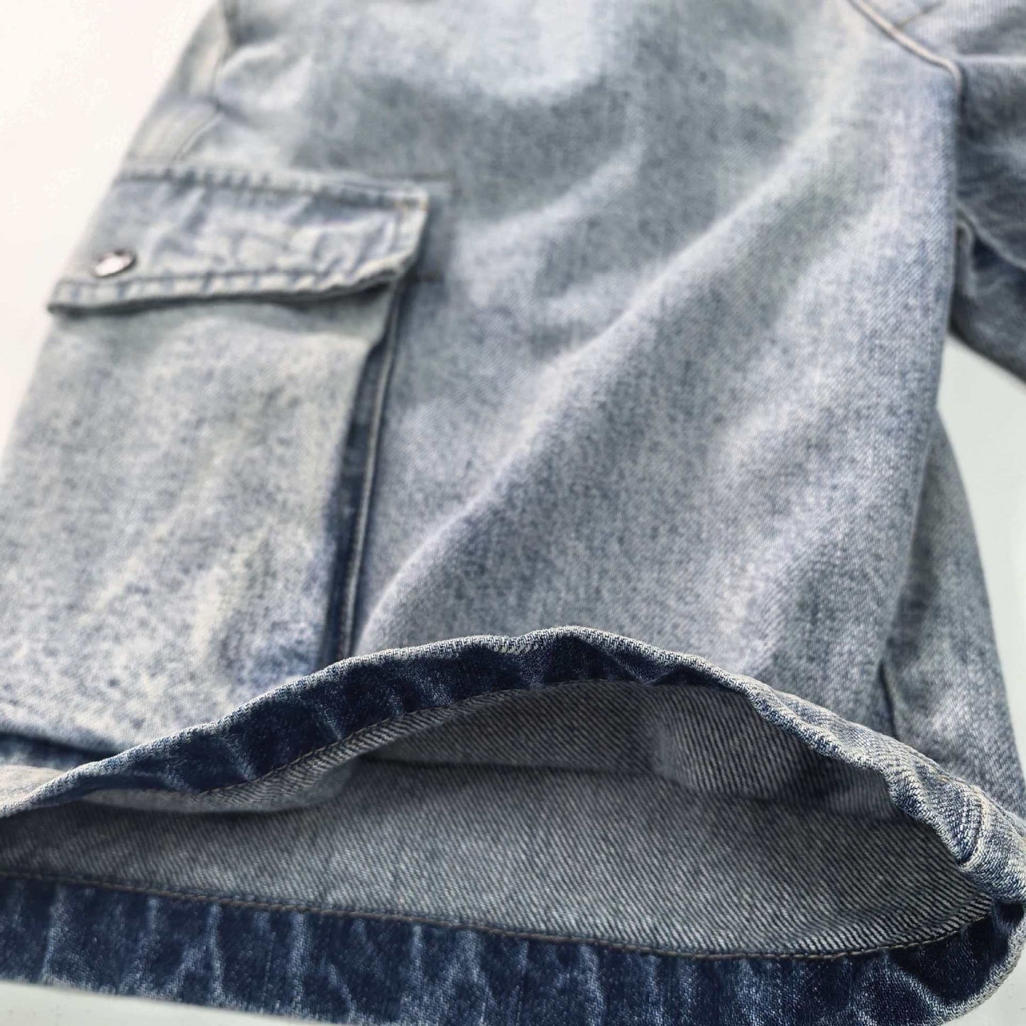 Stone Island Denim shorts #5