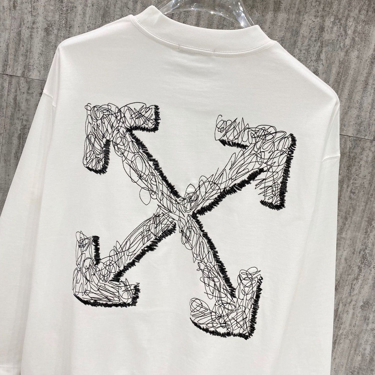 OFF-Whlte Unisex Long-sleeved T-shirt #014
