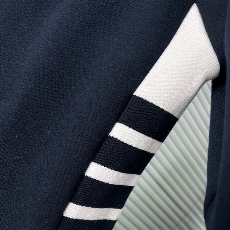 4-Bar Four-striped couple sweatshirt suit