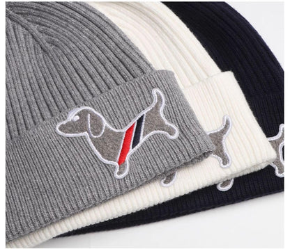 Puppy knitted hat