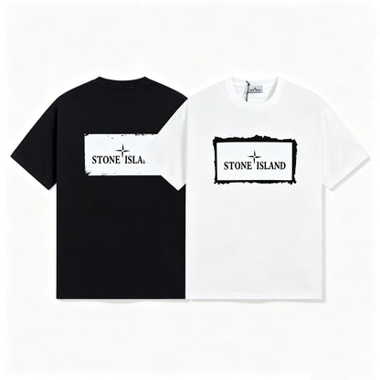 ST0NE lSLAND Pure Cotton T-Shirt #19