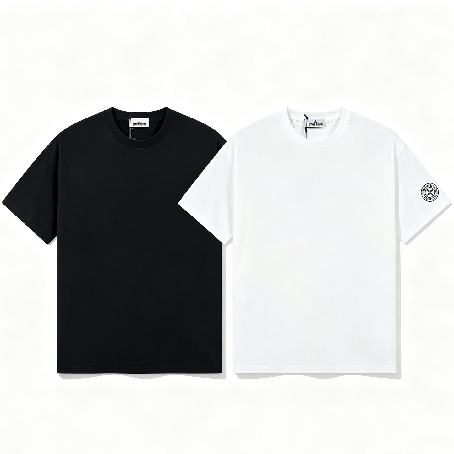 ST0NE lSLAND Pure Cotton T-Shirt #27