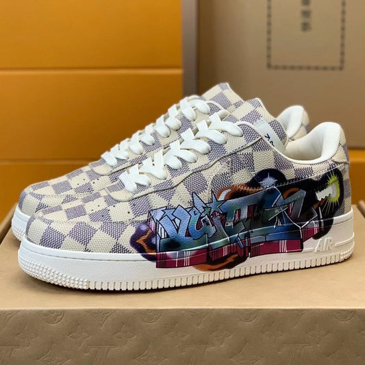 OFF-Whlte Arrow Logo Leather Sneakers #44