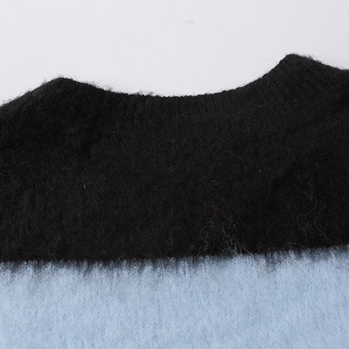 OFF-Whlte Intarsia Knit Sweater#1