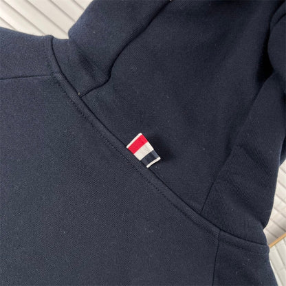 4-Bar Four-striped couple sweatshirt suit