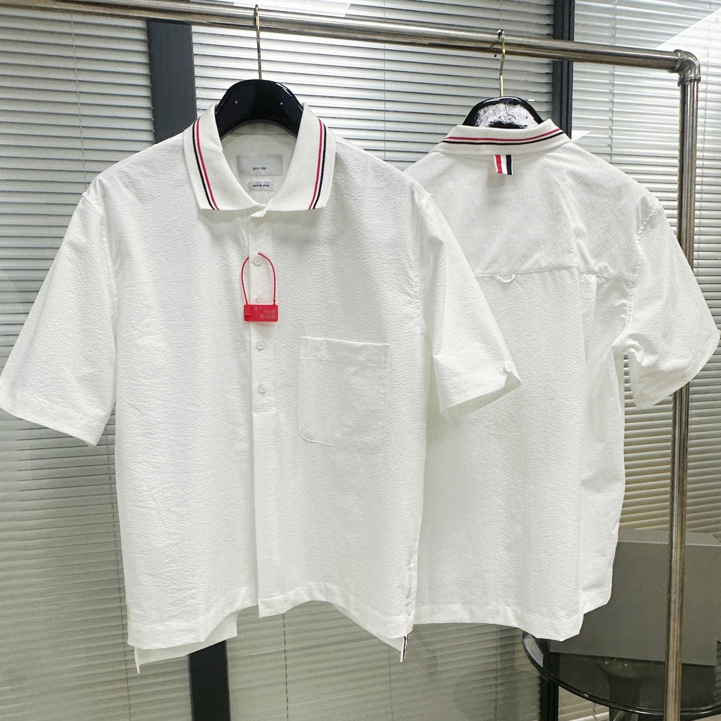 4-Bar Short sleeved shirt#1120