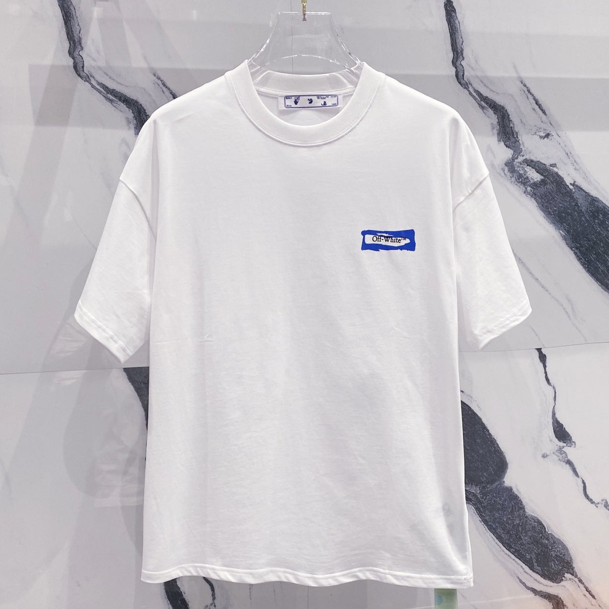 OFF-Whlte Arrow Logo Cotton T-shirt-1184