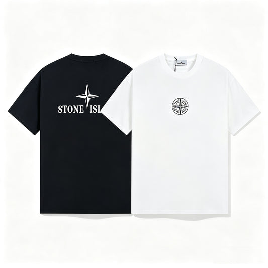 ST0NE lSLAND Pure Cotton T-Shirt #16