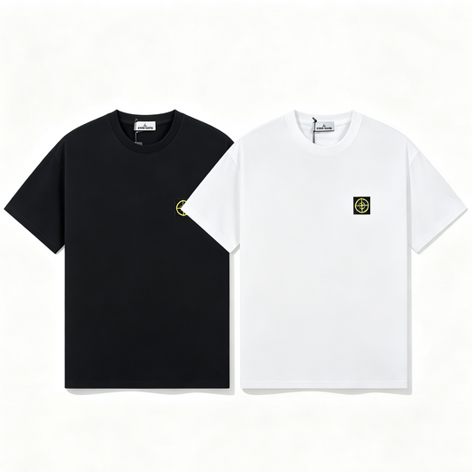 ST0NE lSLAND Pure Cotton T-Shirt #44