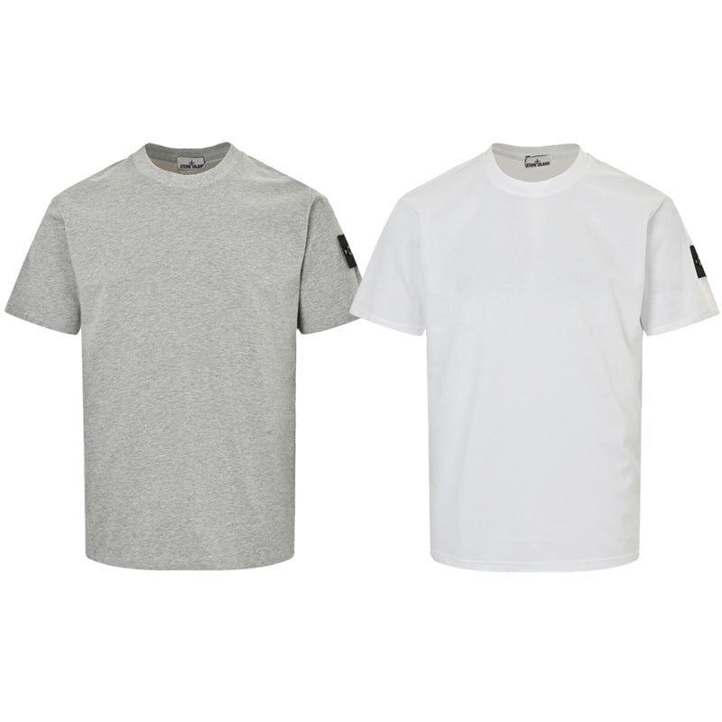 ST0NE lSLAND Pure Cotton T-Shirt #12
