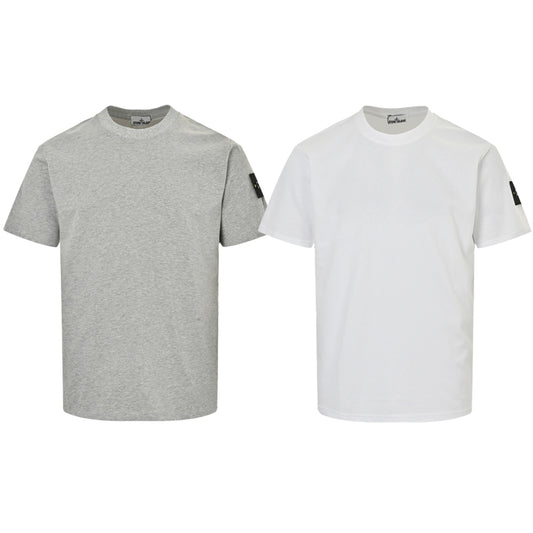 ST0NE lSLAND Pure Cotton T-Shirt #12