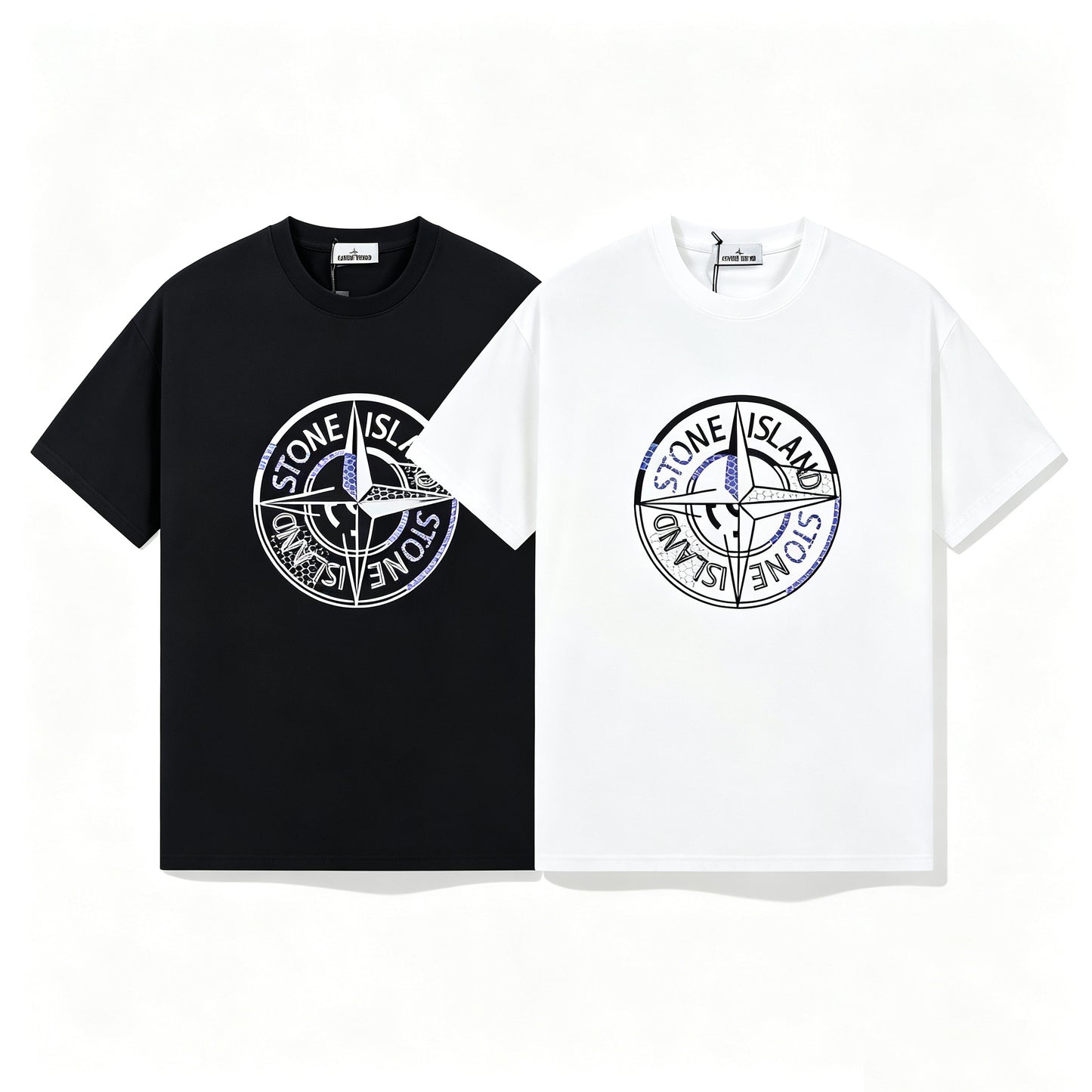 ST0NE lSLAND Pure Cotton T-Shirt #15