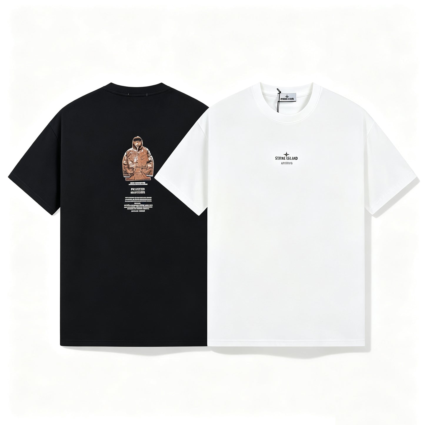 ST0NE lSLAND Pure Cotton T-Shirt #14
