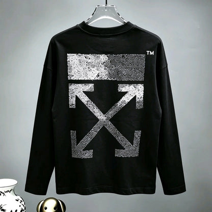 OFF-Whlte Unisex Long-sleeved T-shirt #016