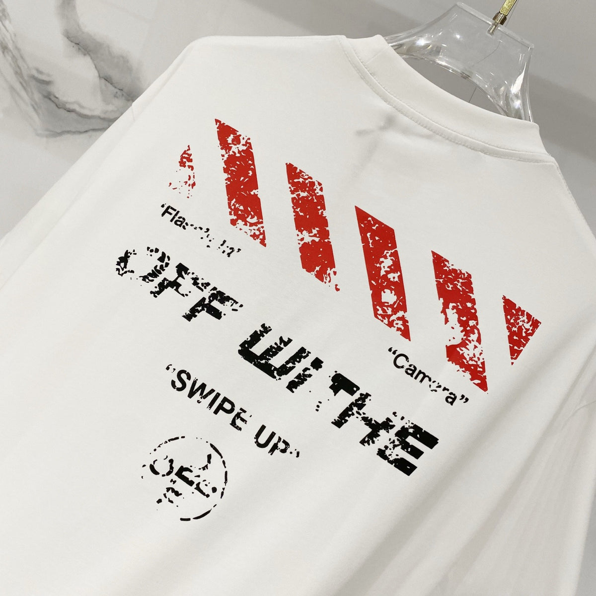 OFF-Whlte Arrow sign T-shirt#114