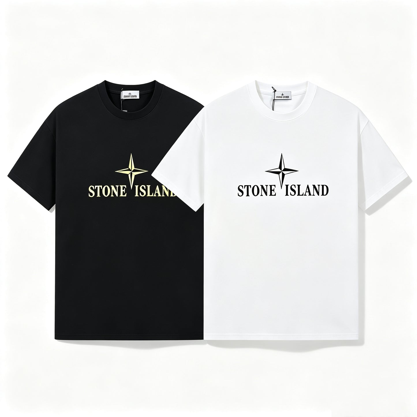 ST0NE lSLAND Pure Cotton T-Shirt #13