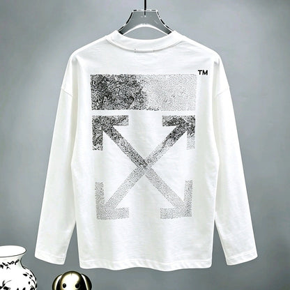 OFF-Whlte Unisex Long-sleeved T-shirt #016