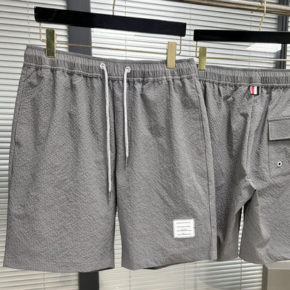 4-Bar Seersucker Sports shorts