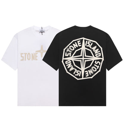 ST0NE lSLAND Pure Cotton T-Shirt #54