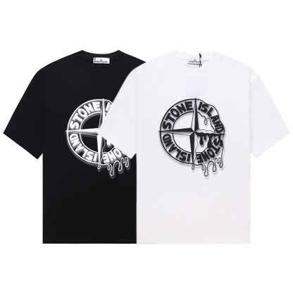 ST0NE lSLAND Pure Cotton T-Shirt #45