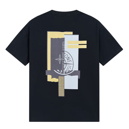 ST0NE lSLAND Pure Cotton T-Shirt #38