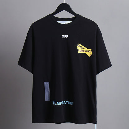OFF-Whlte Arrow logo print T-shirt#87