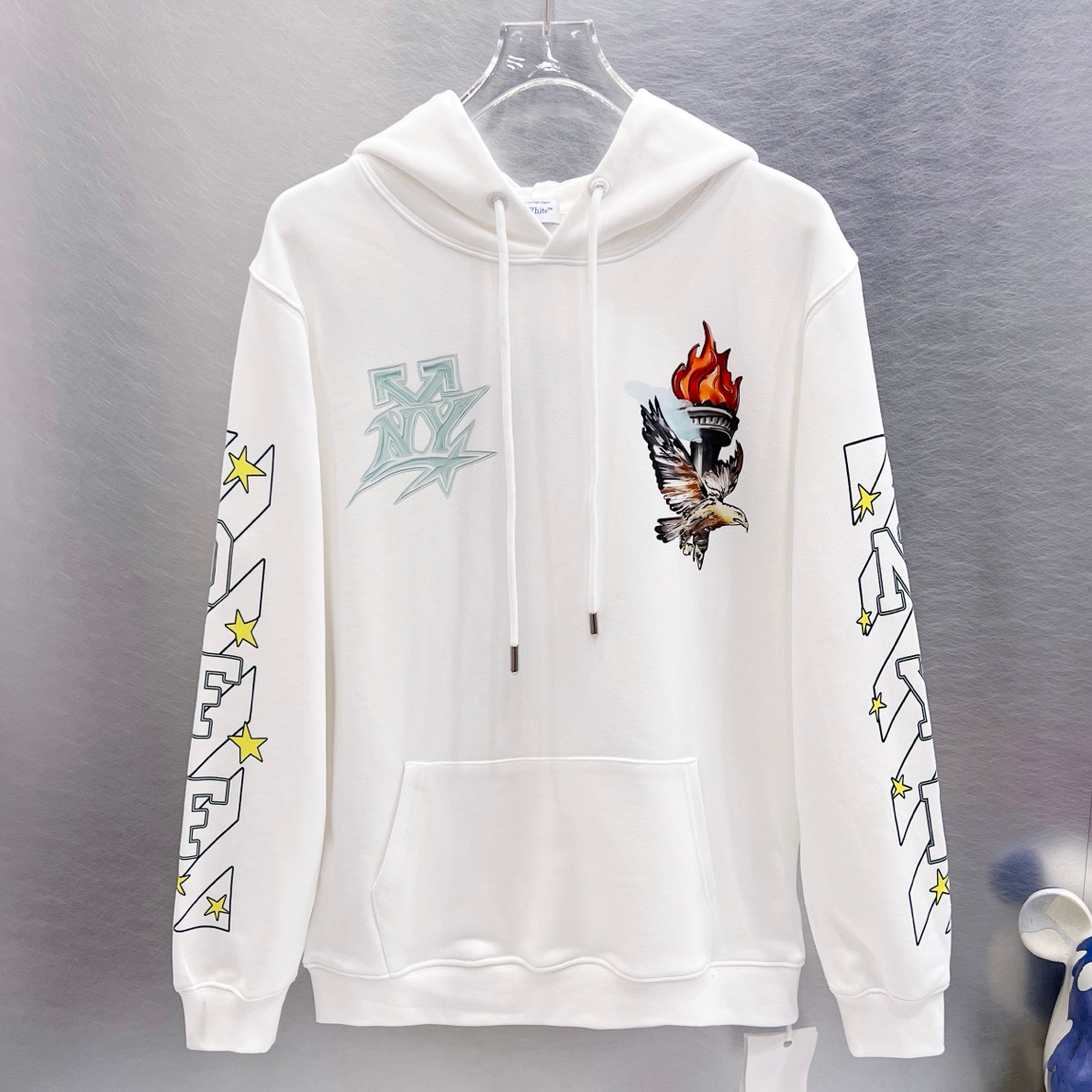 OFF-Whlte Arrow logo sports sweatshirt#1007